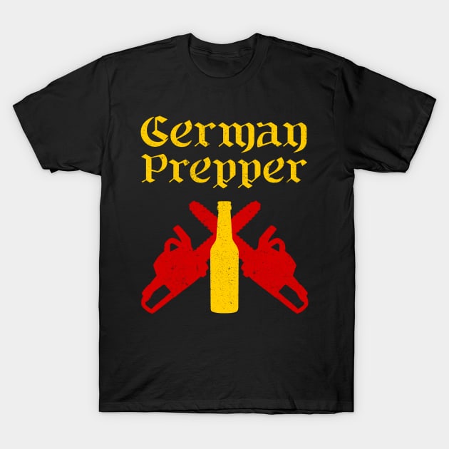 German Prepper T-Shirt by HighBrowDesigns